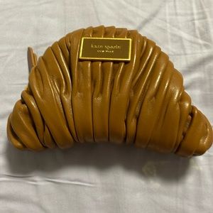Kate spade croissant coin purse